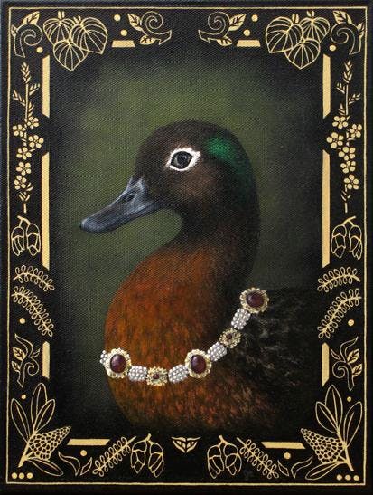 Gallery : Pateke-Ancestors-NZ-Duck-Bird-Art-Gabby-Mckenzie.jpg